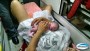 Bebe nasce dentro de viatura dos Bombeiros enquanto se dirigia ao hospital cedrense