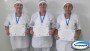 Merendeiras de escola de Guaruj do Sul so agraciadas com medalha e certificado Mos de Ouro